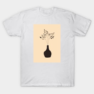 Potted Plant, Boho, Bohemian Print T-Shirt